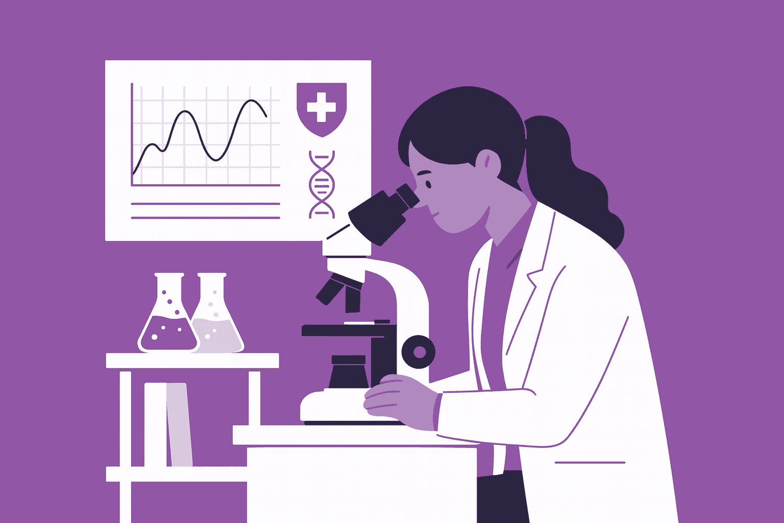 Vicky and Clinivi assist in research  – featured